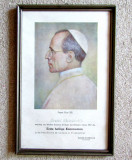 Cumpara ieftin Tablou Papa Pius XII,personalizat la Biserica St. Ludwig Frankenthal 1950.