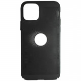 Cumpara ieftin Husa Hard pentru iPhone 11 Pro Negru - Model Perforat