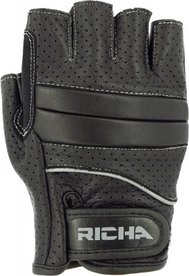 Manusi Moto Piele Richa Mitaine Gloves, Negru, Medium foto