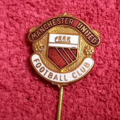 Insigna (model vechi) fotbal - MANCHESTER UNITED (Anglia)