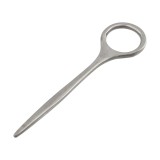 Cutit mamelonar Schnecker Kerbl 12cm, otel inoxidabil, medicina veterinara, instrument tratament blocaje canal mamar