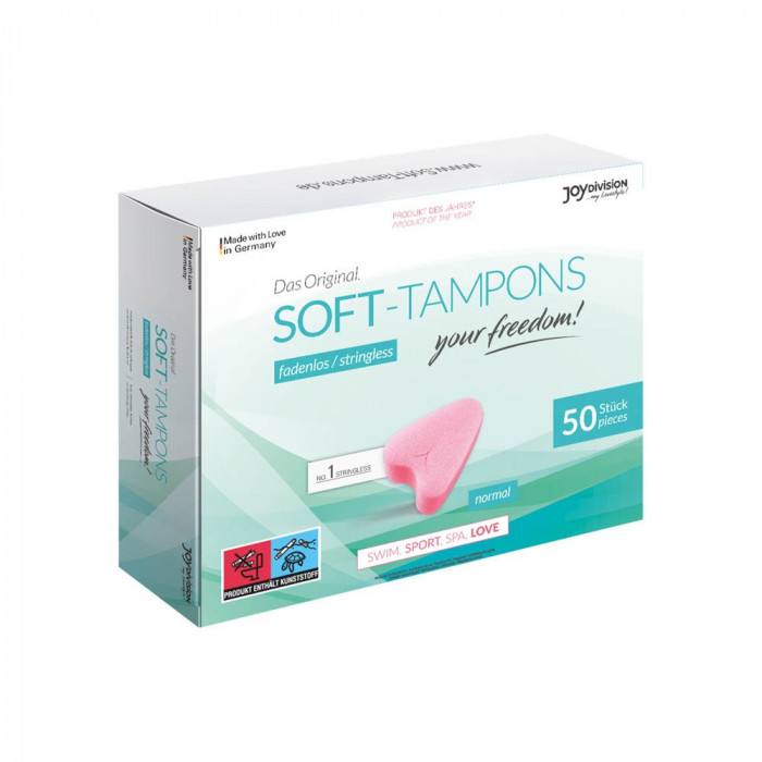 Soft Joy Normal - Set tampoane, 50 buc.