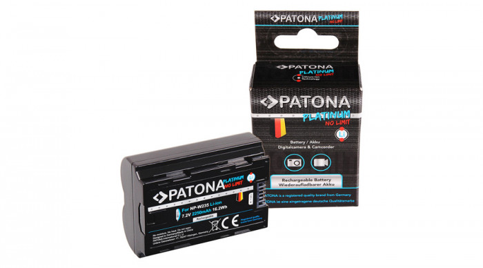 Baterie PATONA Platinum Fujifilm pentru Fuji FinePix NP-W235 XT-4 X-T4 XT4 - Patona