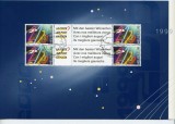 ELVETIA 1999 CRACIUN , PLIANT DE PREZENTARE, STAMPILA SPECIALA