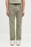 Gramicci pantaloni de bumbac Gramicci Pant culoarea verde, G102.OGT