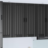 vidaXL Dulap de bucătărie Negru 80 x 31 x 100 cm Lemn compozit 885146