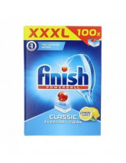Tablete detergent pentru masina de spalat vase Finish Powerball Classic Lemon XXXL, 100 bucati foto