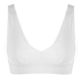 Bustiera Ribbed Seamless cu Burete pentru Femei - S/M, CMCLASS