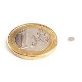 Magnet neodim disc &Oslash;2,5&amp;#215;0,5 mm, axial, N52