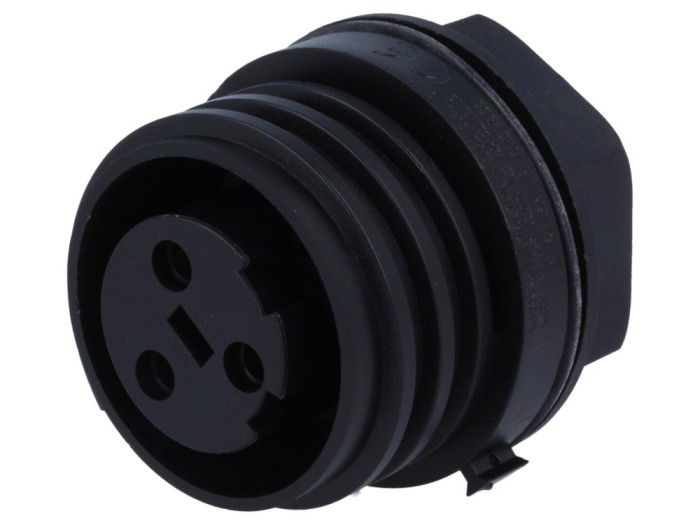 Conector circular mamă 3 pini IP68