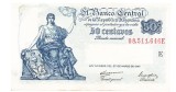 Argentina 50 Centavos 1949 P-256 Seria 08511646