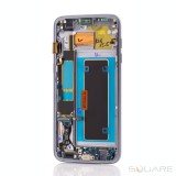 LCD OEM Samsung S7 Edge, G935, Black, Service Pack OEM