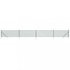 Gard plasa de sarma cu tarusi de fixare, verde, 1x10 m