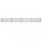 Gard plasa de sarma cu tarusi de fixare, verde, 1x10 m