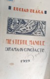 MESTERUL MANOLE LUCIAN BLAGA DRAMA IN CINCI ACTE 1927 PRINCEPS !!!!!