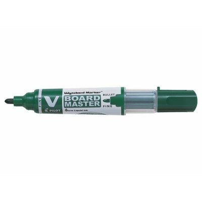 Marker Tabla Varf Rotund Pilot Vboard Master Verde foto