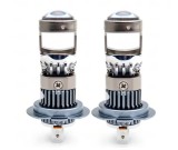 Cumpara ieftin Set 2 Becuri Auto LED H7 Lupa BZRSH 150W 6500K Canbus +300% Lumina