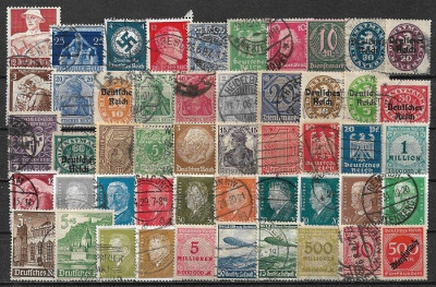 5748 - Lot timbre Germania veche foto