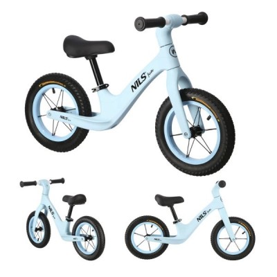 Bicicleta Fara Pedale Nils Fun RB100, Albastru foto