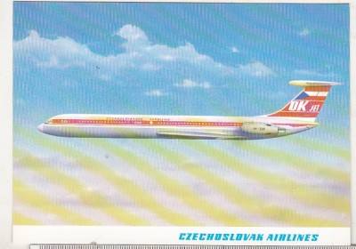 bnk cp Aviatie - CSA Cehoslovacia - Ilyushin IL-62 - necirculata foto