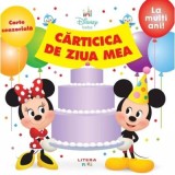 Disney Bebe. Carticica de ziua mea. Carte senzoriala