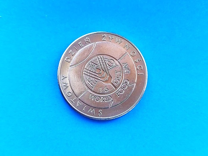 50 Zloti 1981 Polonia-stare buna!! luciu de batere