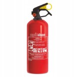 Stingator auto cu pulbere 1 kg ABC Ogniochron, pentru autoturisme, barci cu motor si rulote, greutate 1,7 kg, eficienta 8A 34B C, timp de actionare