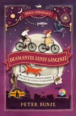 Diamantul lunii s&acirc;ngerii (vol.2 din seria Cogheart)