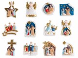 Cumpara ieftin Set 12 magneti Nasterea Domnului 4.5x5.5 cm