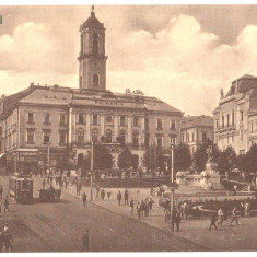 SV * CERNAUTI * PRIMARIA * PIATA CENTRALA * tramvai * animatie * 1930