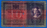 (1) BANCNOTA AUSTRO-UNGARIA - 10 KRONEN / KORONA / COROANE 1904, UZATA