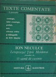 LETOPISETUL TARII MOLDOVEI. O SAMA DE CUVINTE. TEXTE COMENTATE-ION NECULCE-217714