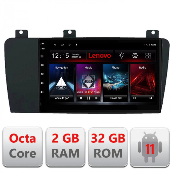 Navigatie dedicata Volvo S60 2002-2008 Lenovo Android radio bluetooth internet DSP 8Core 4 GB ram LTE carplay android auto 360 CarStore Technology