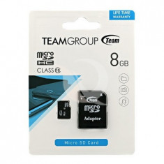 Carduri de memorie, micro sd team 08gb - clasa 10 foto