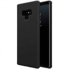 Husa pentru Samsung Note 9 Black Slim Liquid Silicone foto