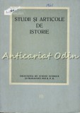 Cumpara ieftin Studii Si Articole De Istorie III 1961 - N. Adaniloaie - Tiraj: 2050 Exemplare