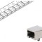 Soclu RJ45 8P8C Aurit pentru PCB SMT
