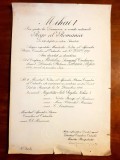 BREVET PENTRU MEDALIA SERVICIUL CREDINCIOS CLASA I-ANUL 1929-MIHAI I RECENTA