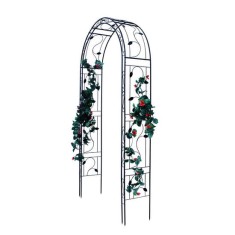Arcada metalica, pergola, pentru gradina, 130x39x260 cm GartenVIP DiyLine