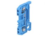 Conector Albastru de Șine 0,08-1,5mm2 2 Borne, Wago