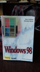 WINDOWS 98 - JANE CALABRIA foto