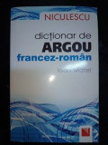 Dictionar de argou francez-roman- Ioan Matei