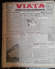 Viata, ziarul de dimineata al tuturor cetatenilor nr.944/1943, an III foto