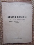 GENEZA MONETEI - CONSTANTIN C. KIRITESCU