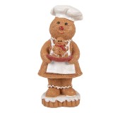 Cumpara ieftin Figurina Turta Dulce Bucatar polirasina multicolora 7x6x15 cm