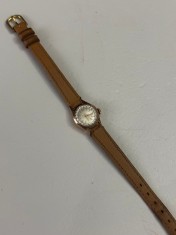 CEAS AUR 18K - De dama - Mic - Geam Cristal - Vintage - 4.8g - 185 lei/gr. ! foto