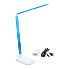 Lampa de masa cu LED pentru manichiura - albastru foto