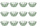 Set boluri, 12 piese, 290 ml, Plastic, Verde