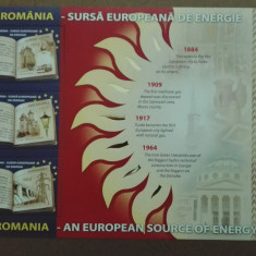 TIMBRE ROMANIA MNH 2009/L.P.1835aROMANIA -SURSA EUROPEANA DE ENERGIE