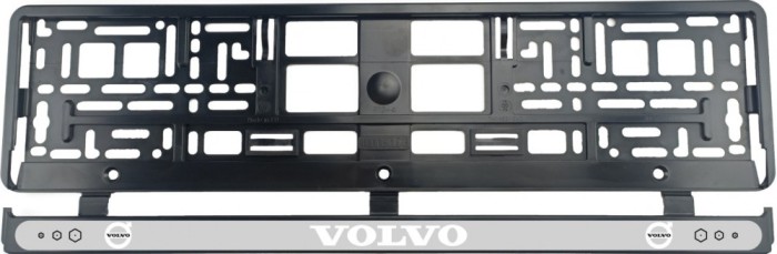 Set 2 bucati, suport numar inmatriculare, Volvo II
